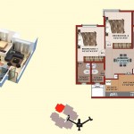2 BHK - 1288sft