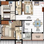 2 BHK - 850 Sqft