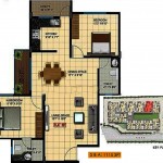2BHK+2T (1,115 sq ft)