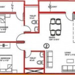 2BHK+2T (1150 Sq Ft)