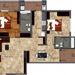 2BHK+2T (1,529 sq ft)