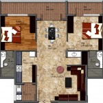 2BHK+2T (1,556 sq ft)
