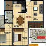 2BHK+2T (972 sq ft)