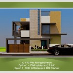 30 x 40 West Facing House 1300 sqft (Approx) - 2 BHK