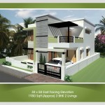 30 x 50 East Facing House 1900 sqft (Approx) - 3 BHK