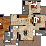 3BHK+3T (2,106 sq ft)