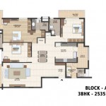 Block-A 3BHK 2535 Sft