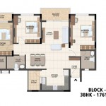 Block-B 3BHK 1761 Sft