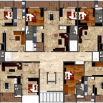 Cluster Plan 1st to 4th Floor