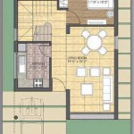 Unitech Palace Court Ground Floor Plan 4BHK 2,114 Sq Ft