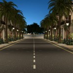 East Facing Villa Street View